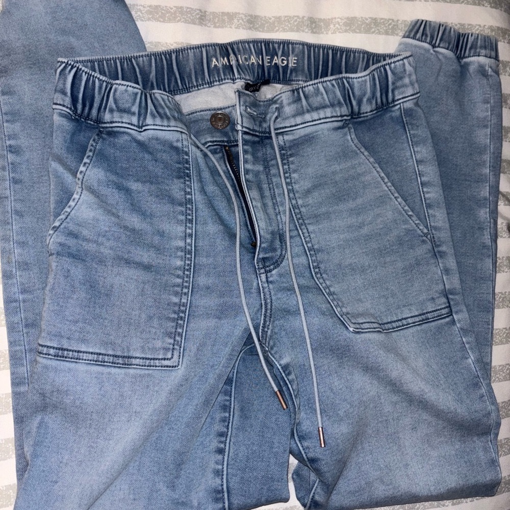American Eagle Women Cozy & Soft Tapered Jeggings Size 8